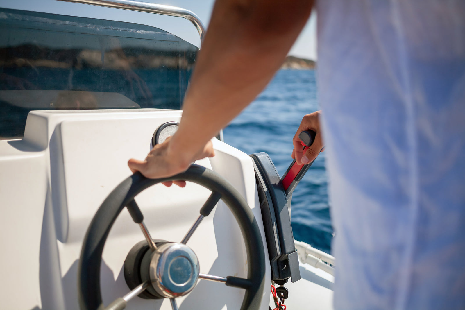 Skippering a private vessel on open water