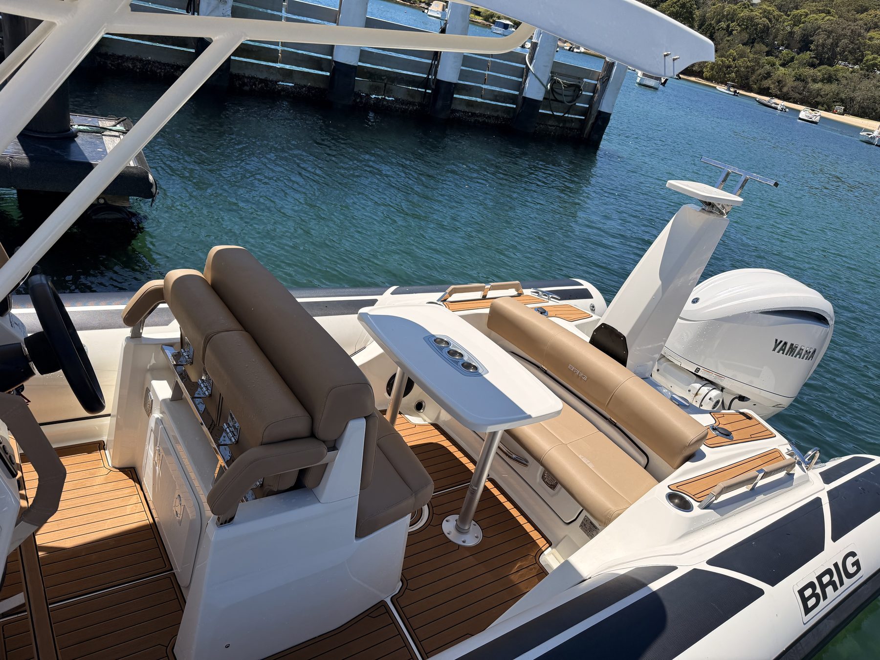 BRIG Eagle cockpit detailed and prepared for sale presentation